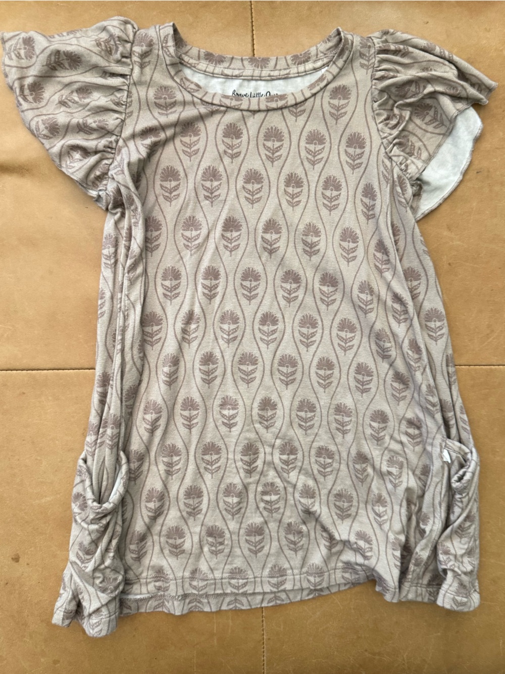Brave Little Ones Viscose Bamboo Dress with pockets 18-24M